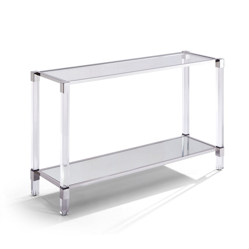 1. "Dudley Console Table with Storage - Elegant and Functional Furniture Piece"