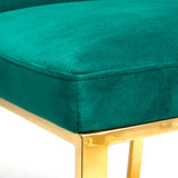3. "Medium-sized image of Riley Dining Chair in Emerald green: Perfect blend of style and comfort"