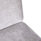 4. "Riley Dining Chair in Grey Velvet - Enhance your dining experience with this luxurious seating option"