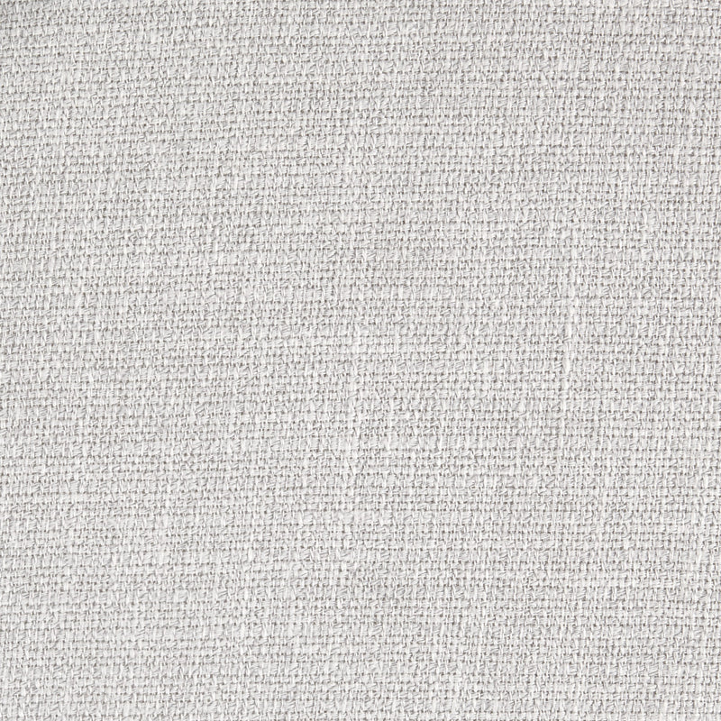 6. Contemporary Lambert Round Tray Ottoman (Set of 2): Light grey linen for trendy home decor