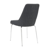 6. Grey Linen Moira Dining Chair for versatile seating options