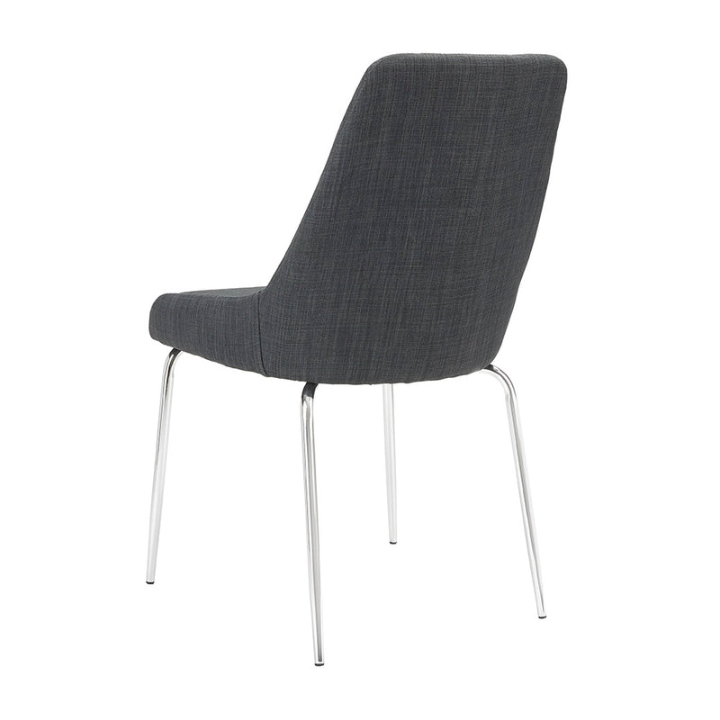 6. Grey Linen Moira Dining Chair for versatile seating options