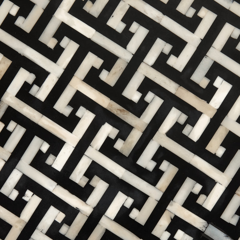 6. "Versatile Augustine Bone Inlay Coffee Table for modern and traditional interiors"