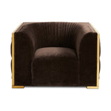 7. "Medium-sized Bergen Accent Chair in Contessa-Java - Designed for both style and functionality"