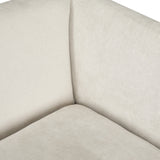 4. "Contessa Vanilla Gold Accent Chair by Truro - Chic seating solution with gold accents and vanilla fabric"