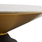 3. "Sophie coffee table featuring a durable wooden construction"