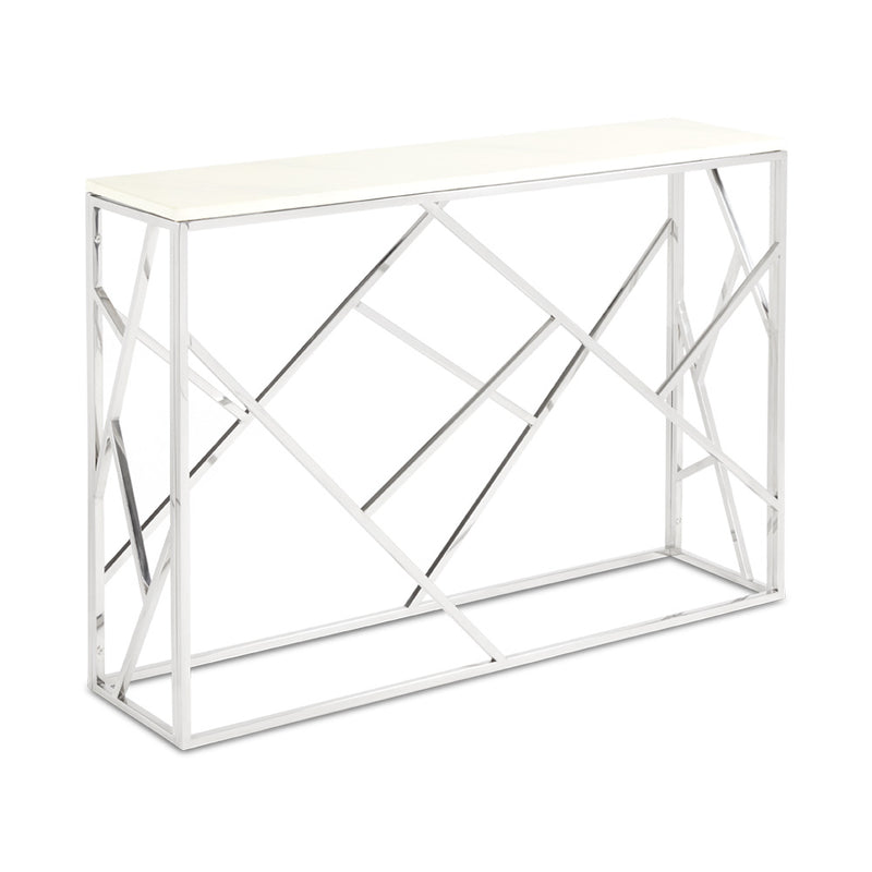 1. "Carole Marble Console Table with sleek design and sturdy construction"