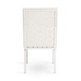 3. "Medium-sized image of Riley Dining Chair: Taupe Leatherette - Perfect addition to any modern dining space"