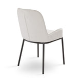9. "Bennett Dining Chair: Light grey - Add a touch of elegance to your dining space with this beautiful chair"