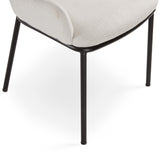 5. "Bennett Dining Chair: Light grey - Elevate your dining room decor with this modern seating choice"