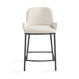 6. "Light Grey Bennett Counter Chair - Add a touch of elegance to your kitchen with this chic seating"