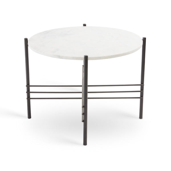 1. "Edith Coffee Table: Condo Size - Sleek and modern design for small living spaces"