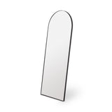 5. "Philip Floor Mirror: Black Frame - Create the illusion of a larger space with this stunning mirror"