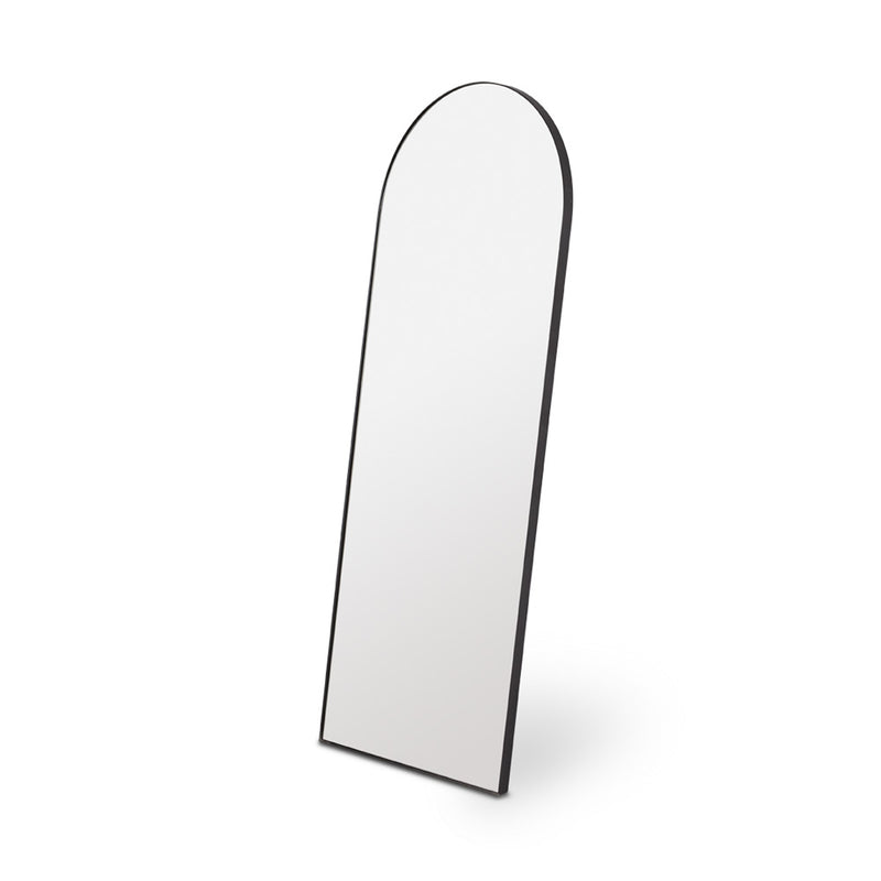 5. "Philip Floor Mirror: Black Frame - Create the illusion of a larger space with this stunning mirror"