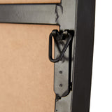 3. "Philip Floor Mirror in Black Frame - Perfect addition to any bedroom or dressing area"