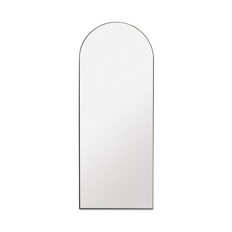 2. "Black Frame Philip Floor Mirror - Enhance your space with this elegant and functional mirror"