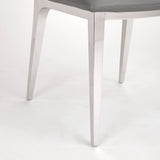 3. "Minos Dining Chair in Grey Leatherette - Perfect for contemporary interiors"