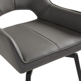 4. "Swivel Dining Chair with Black legs - Enhance your dining experience"