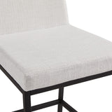 6. "Versatile Havana Black Base Counter Chair - Ideal for both residential and commercial spaces"