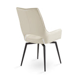9. "Elegant Swivel Chair for Dining - Create a stylish and inviting atmosphere in your home"