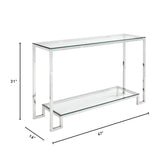 7. "Easy Assembly Krista Console Table - Hassle-Free Setup for Instant Home Upgrade"