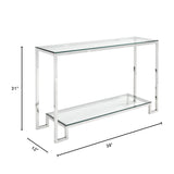 7. "Krista Console Table: Condo Size - Modern design meets practicality for small homes"
