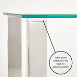 7. "Maison Console Table with durable construction and sturdy build"