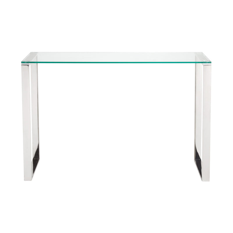 4. "Modern David Console Table: Condo Size - Enhance your small living space with contemporary design"