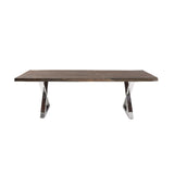 5. "Customizable Organic Live Edge Table - Perfect for Modern Interiors"