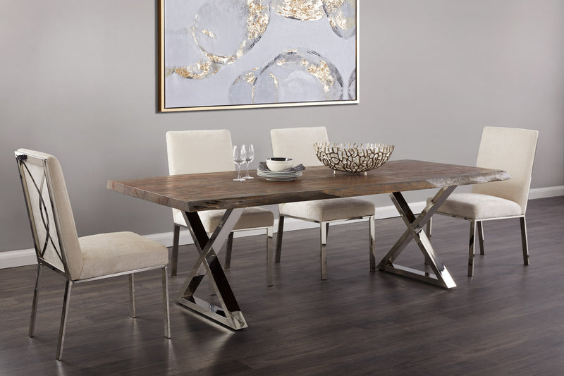 4. "Premium Quality Live Edge Dining Table - Unique and Stylish"