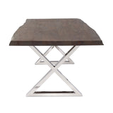 3. "84" Live Edge Dining Table - Sustainable and Eco-Friendly Design"