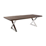 1. "Organic Live Edge Dining Table 84" - Handcrafted Solid Wood Furniture"