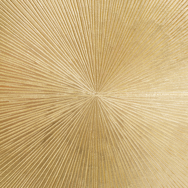 2. "Medium-sized Embassy Gold Sideboard featuring a luxurious gold finish"