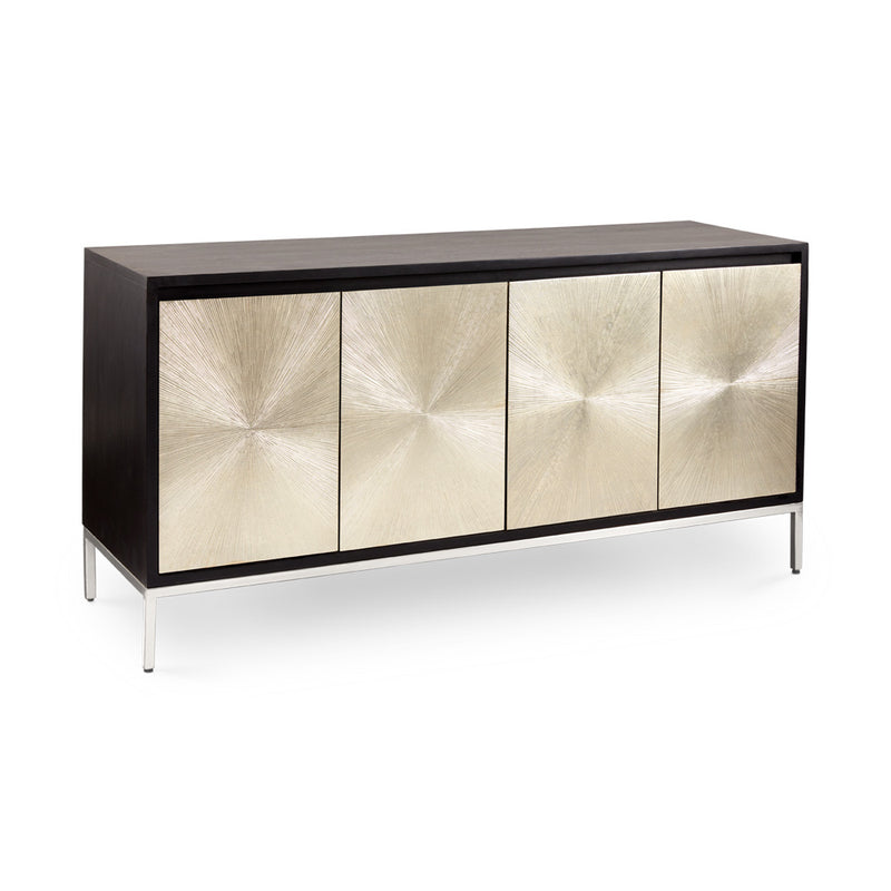 1. "Embassy Silver Sideboard with ample storage space and elegant design"