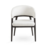 6. "White Linen Erica Dining Chair - Contemporary design with a touch of sophistication"