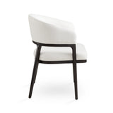 3. "Erica Dining Chair in White Linen - Enhance your dining room decor"