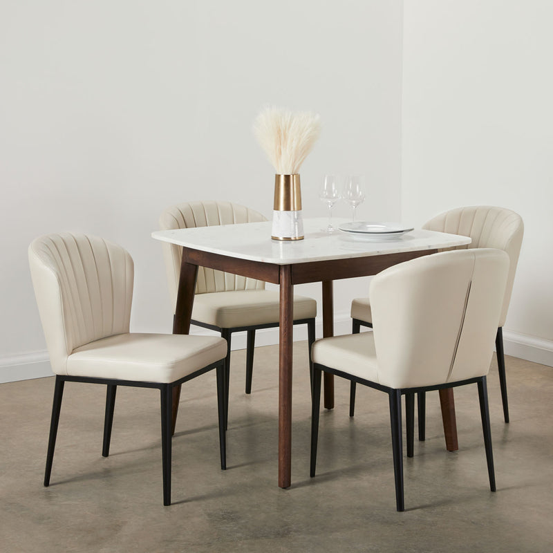 9. "Space-saving Erin Square Dining Table for smaller dining areas"
