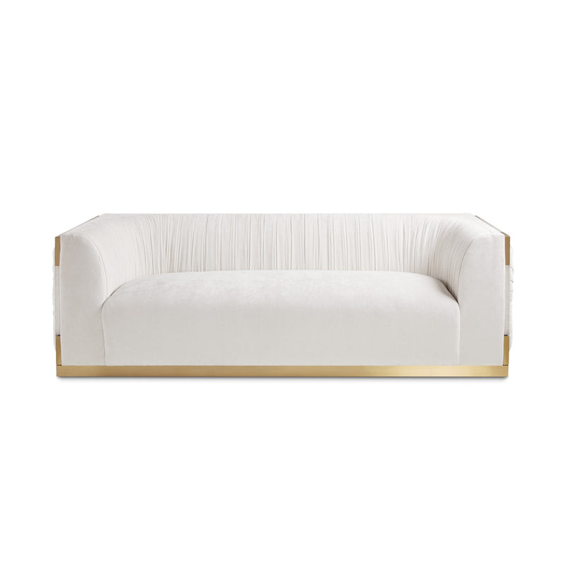 3. "Paloma Gold Sofa: Contessa Vanilla - Premium Quality Living Room Furniture"