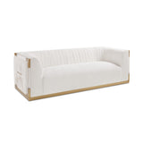 1. "Paloma Gold Sofa: Contessa Vanilla - Luxurious and Elegant Furniture"