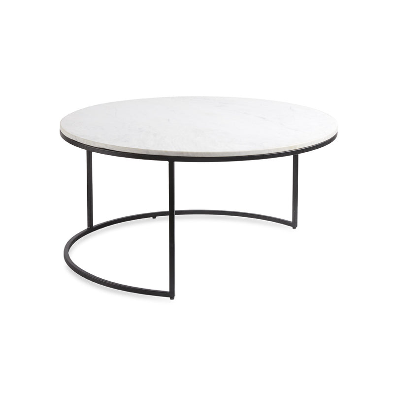 4. "Amelia nesting tables - Black finish - Perfect addition to any living room"
