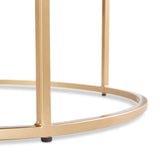 6. "Amelia Nesting Coffee Tables: Gold (set of 2) - Create a sophisticated ambiance with these stunning coffee tables"