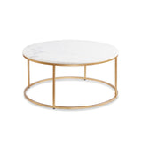 4. "Amelia Nesting Coffee Tables: Gold (set of 2) - Beautifully designed furniture for modern interiors"