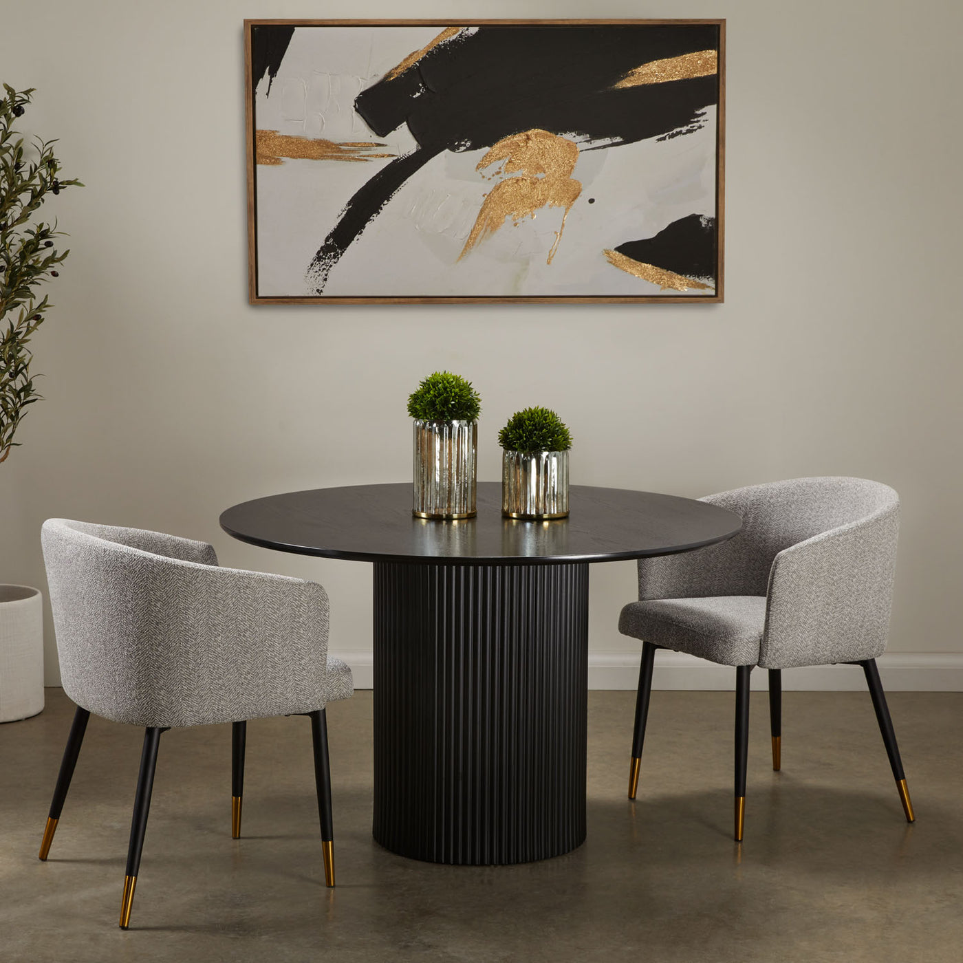 Harmony Dining Table: Black – Casa Code
