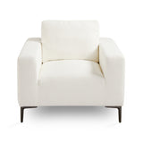 2. "White Boucle Franco Accent Chair - Stylish addition to any living space"