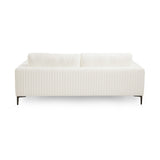 7. "Franco Sofa in White Boucle - Enhance your home decor with this chic seating option"