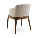9. "Antonia Dining Chair: Light Grey - Enjoy comfortable and stylish seating during meal times"