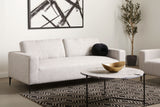 6. "Grey Linen Franco Sofa - Create a cozy and inviting atmosphere in your home"