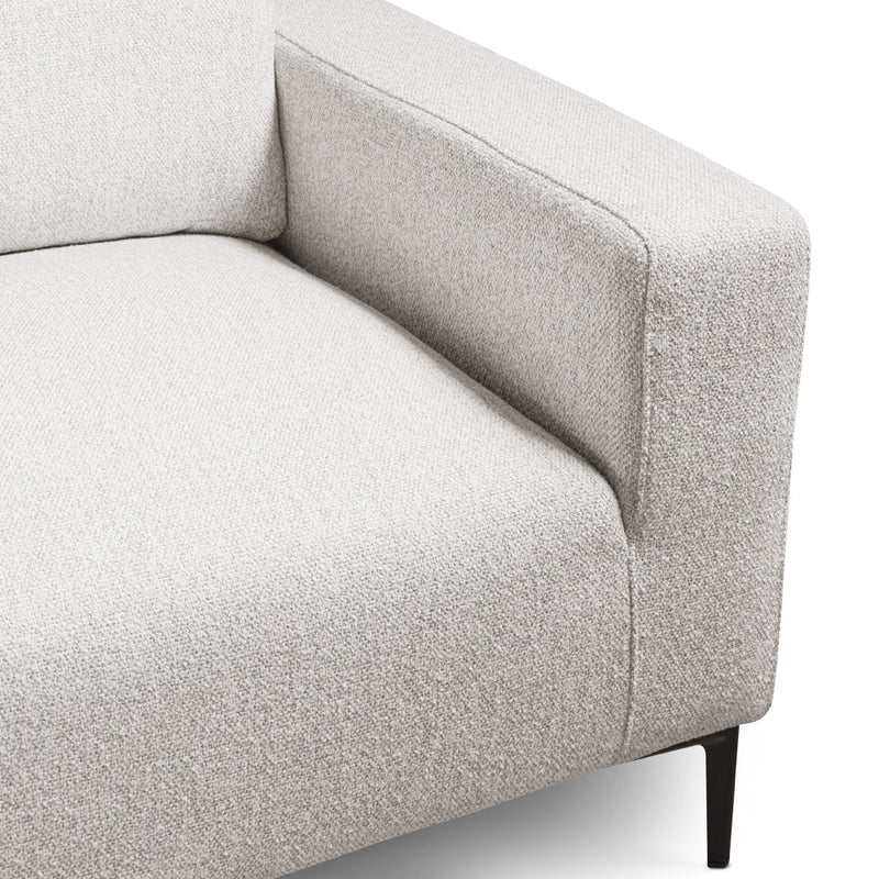 4. "Grey Linen Franco Sofa - Modern and sophisticated addition to your living space"