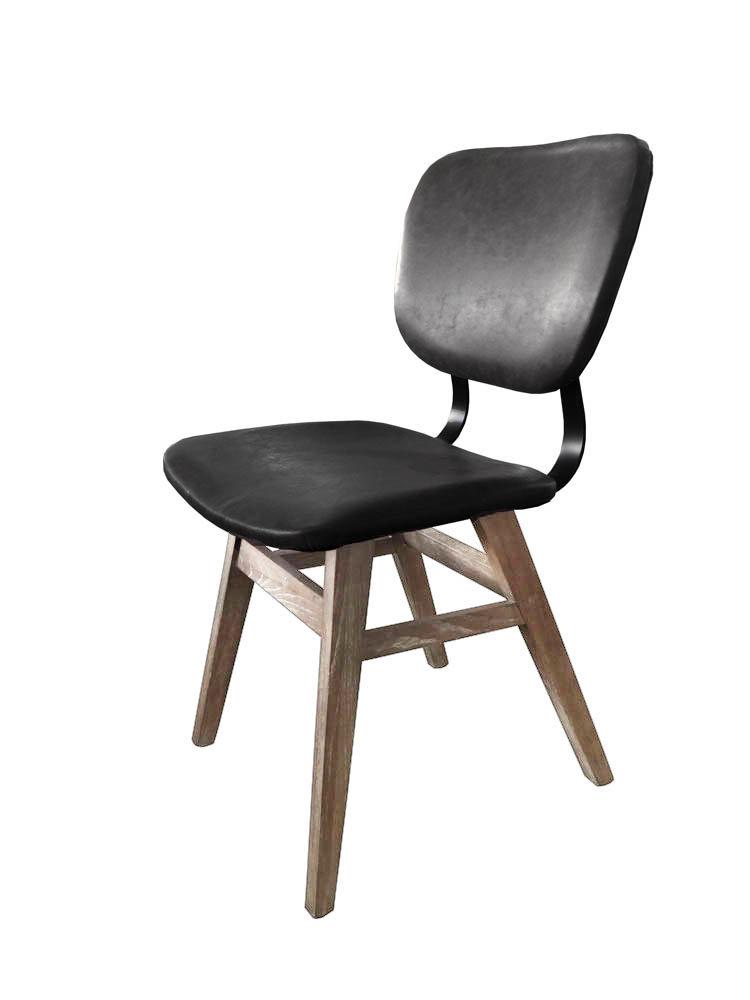 1. "Fraser Dining Chair - Antique Black: Elegant and timeless seating option"