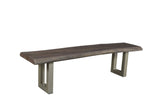 1. "Taj Dining Bench - Vinegar Matte with comfortable seating for family meals"